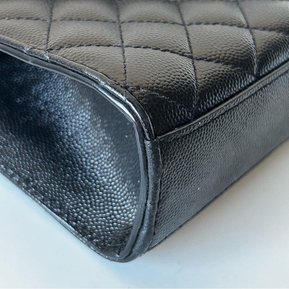 YSL Medium Envelope Triquilt Flap Bag - Picture 8 of 16